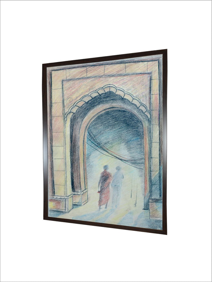 "Indian Folk Painting Wall Art''