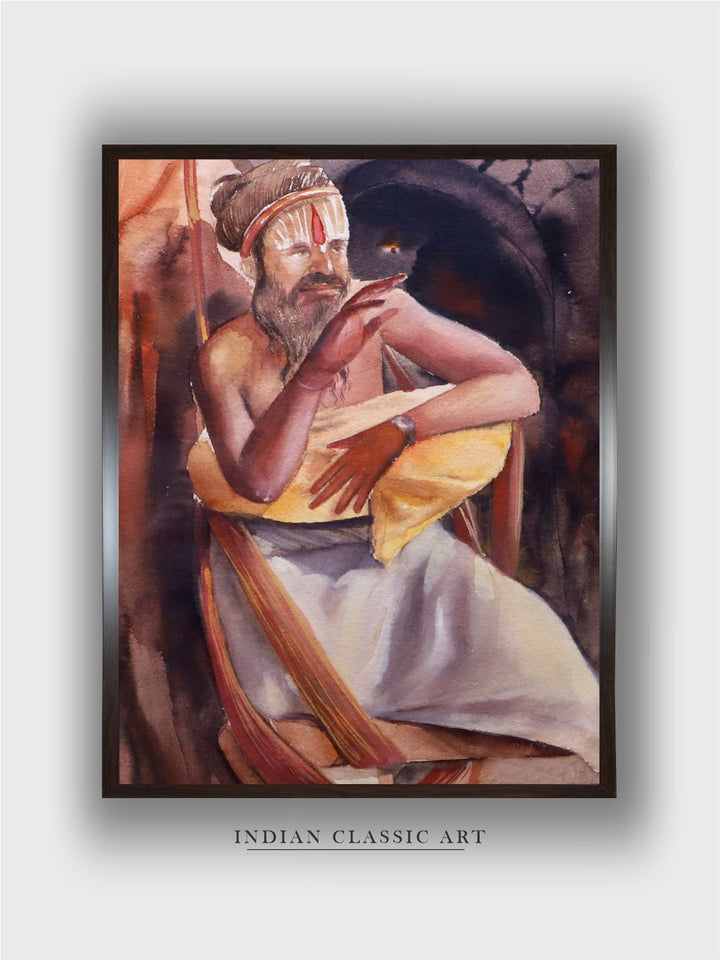 "Indian Folk Painting Wall Art'' (Copy)