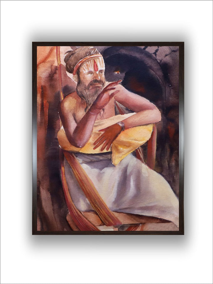 "Indian Folk Painting Wall Art'' (Copy)