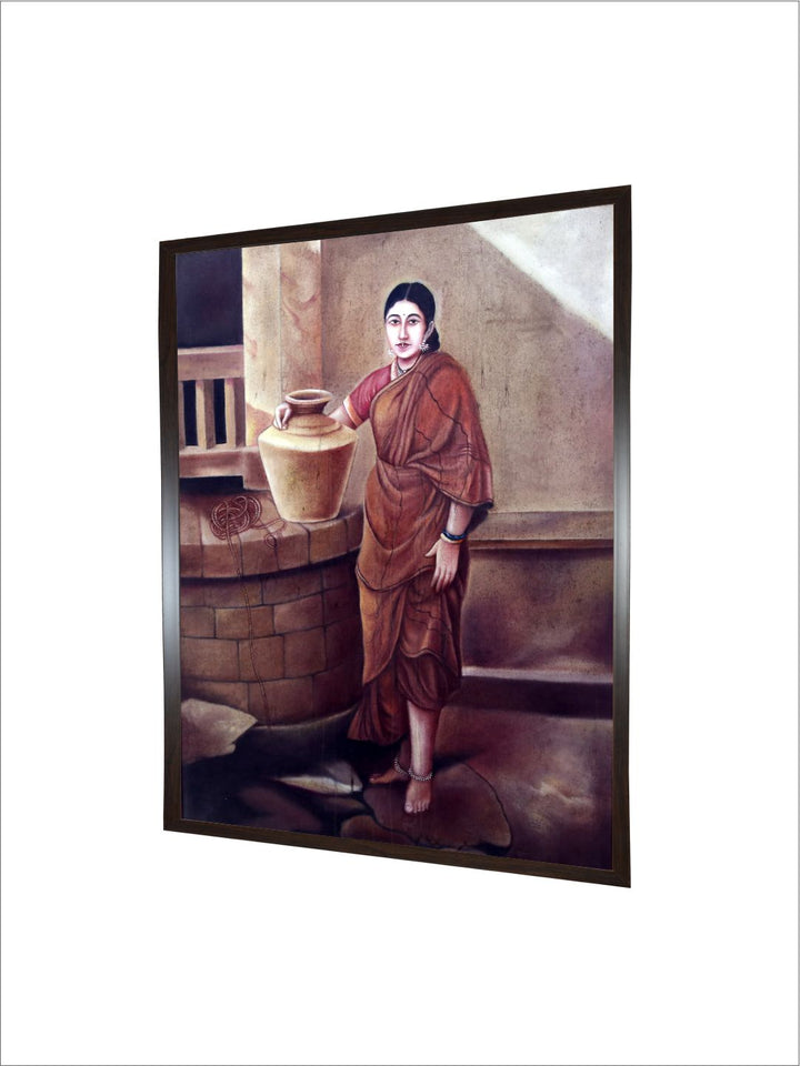 "Indian Folk Painting Wall Art''