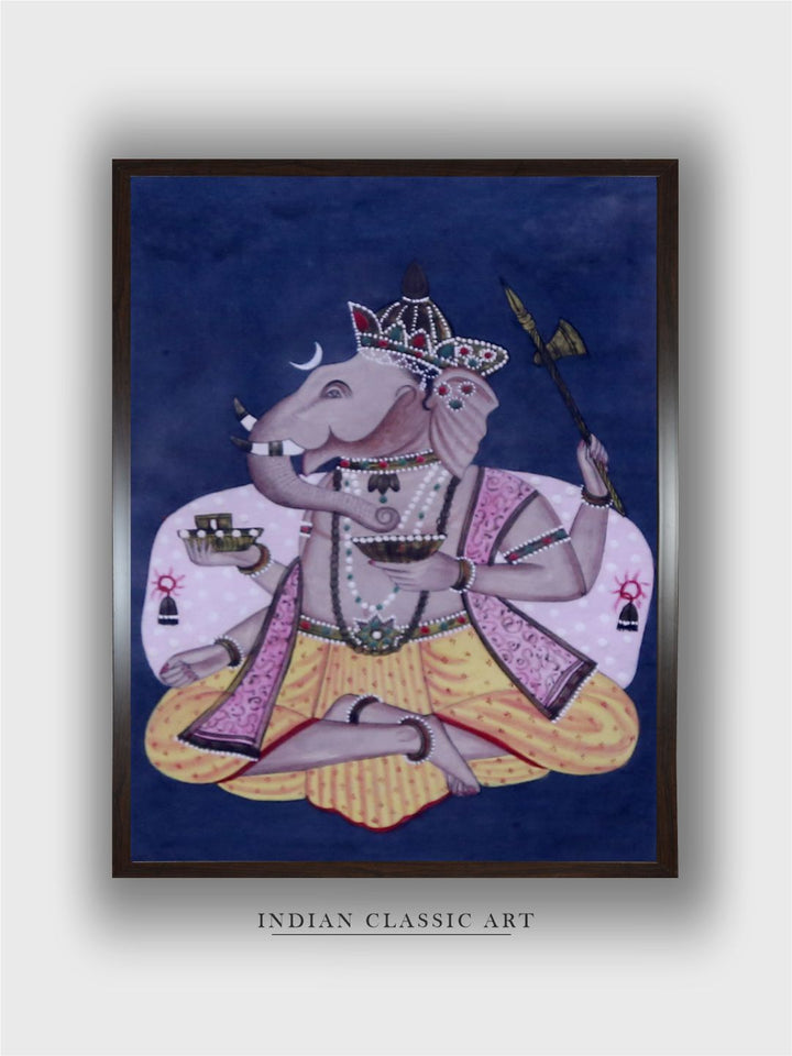 "Indian Folk Painting Wall Art''