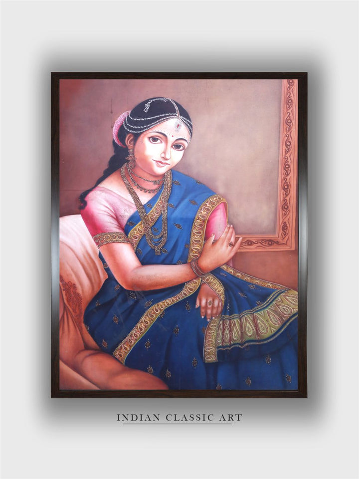"Indian Folk Painting Wall Art''