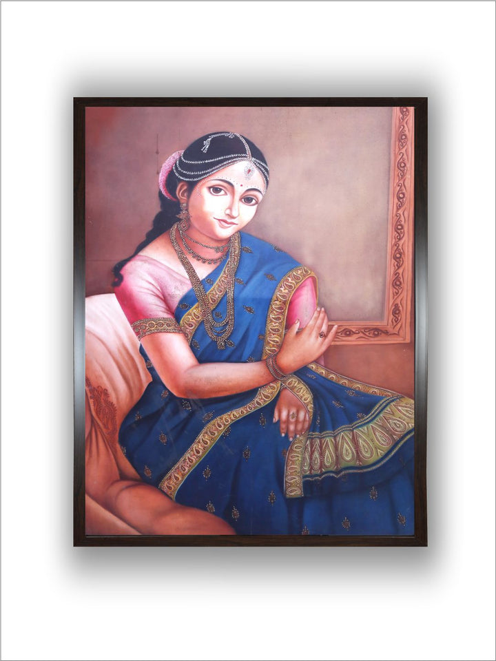 "Indian Folk Painting Wall Art''