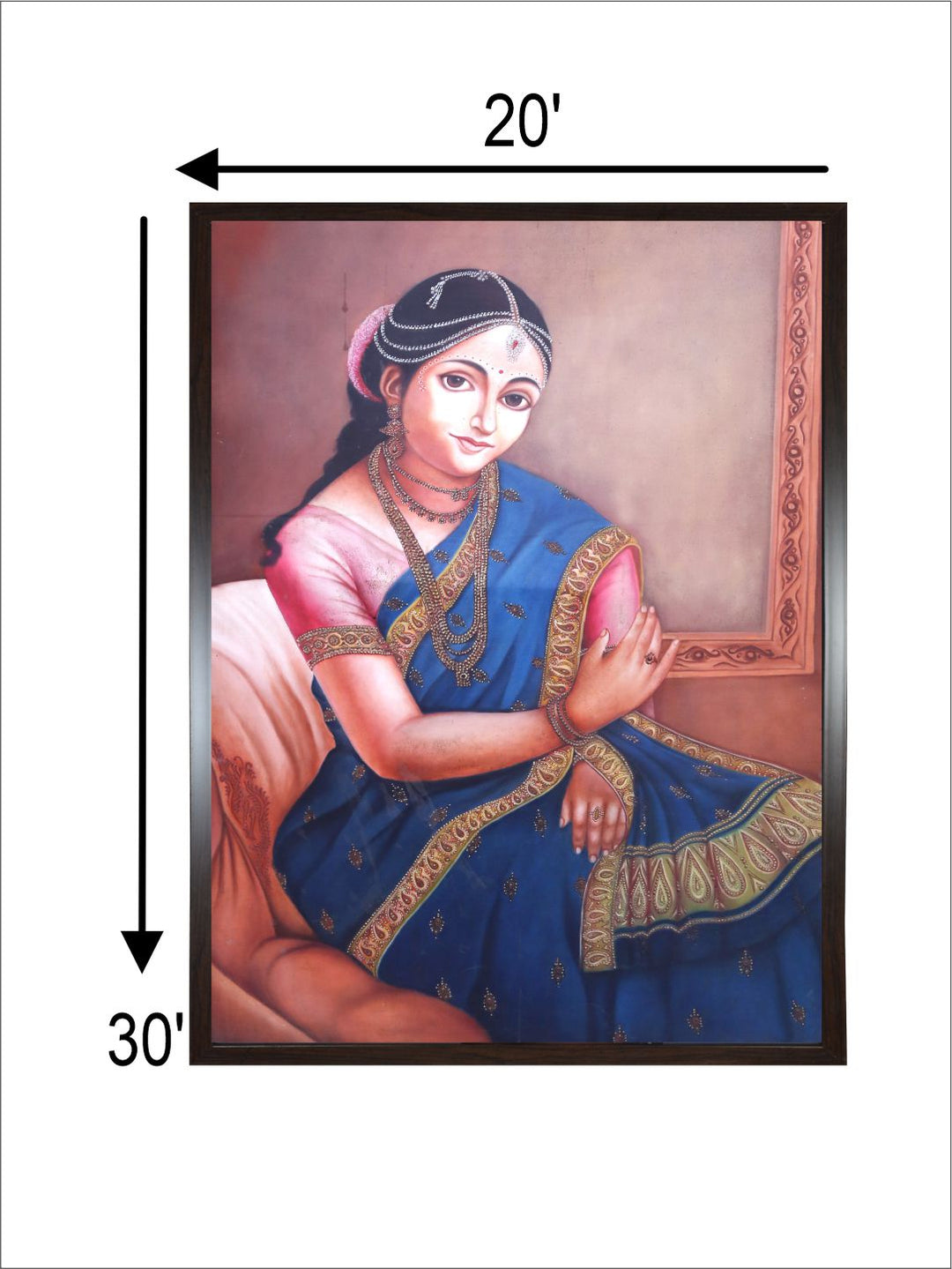 "Indian Folk Painting Wall Art''