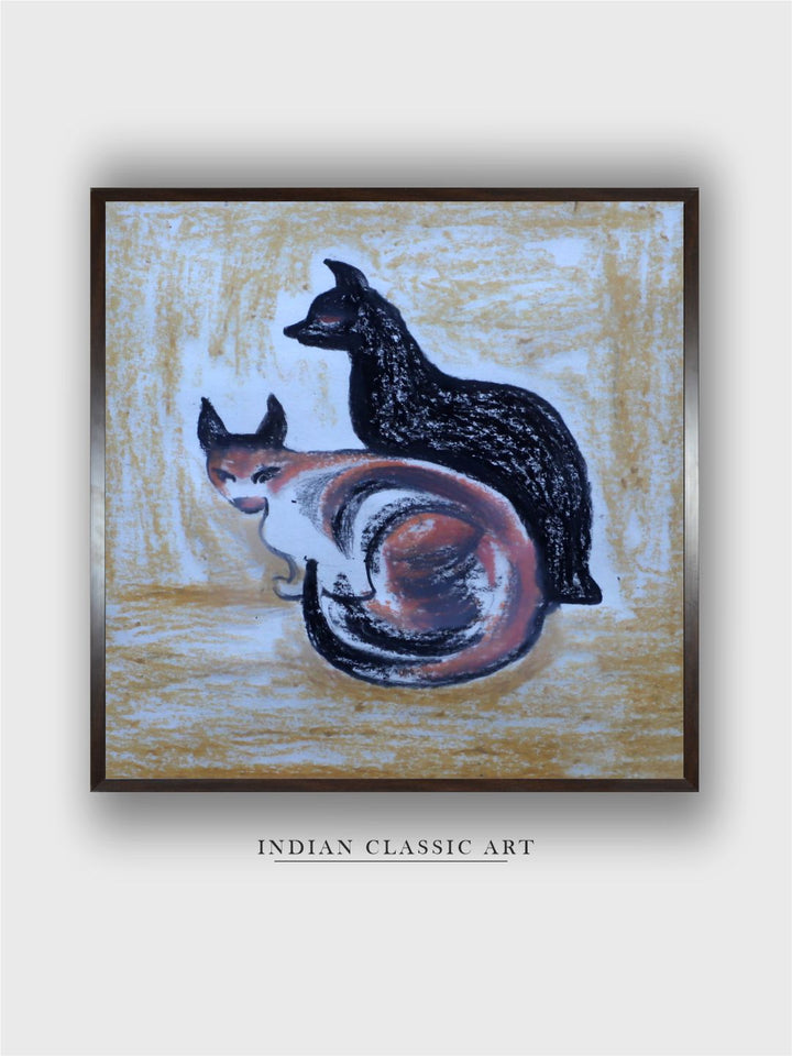 "Indian Folk Painting Wall Art''