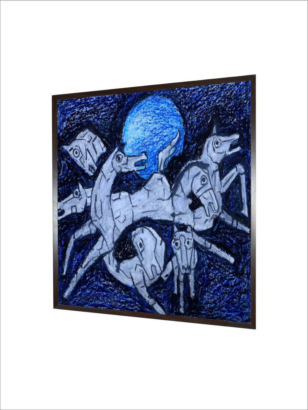 "Indian Folk Painting Wall Art''
