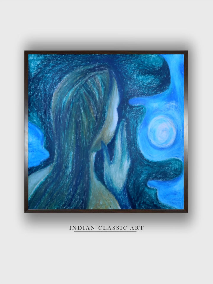 "Indian Folk Painting Wall Art''