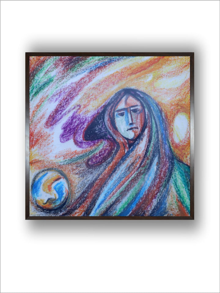 "Indian Folk Painting Wall Art''