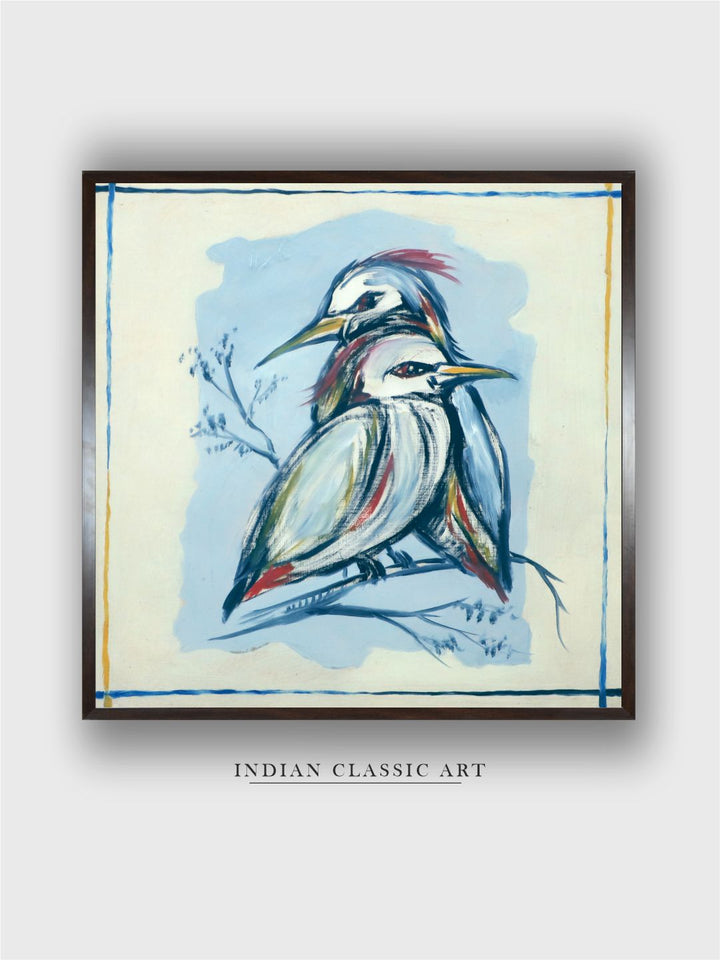 "Indian Folk Painting Wall Art''