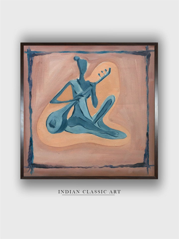 "Indian Folk Painting Wall Art''
