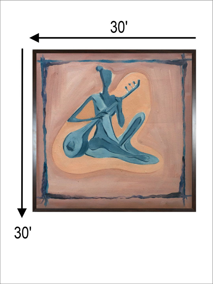 "Indian Folk Painting Wall Art''