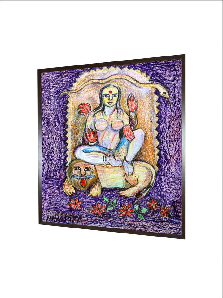 "Indian Folk Painting Wall Art''