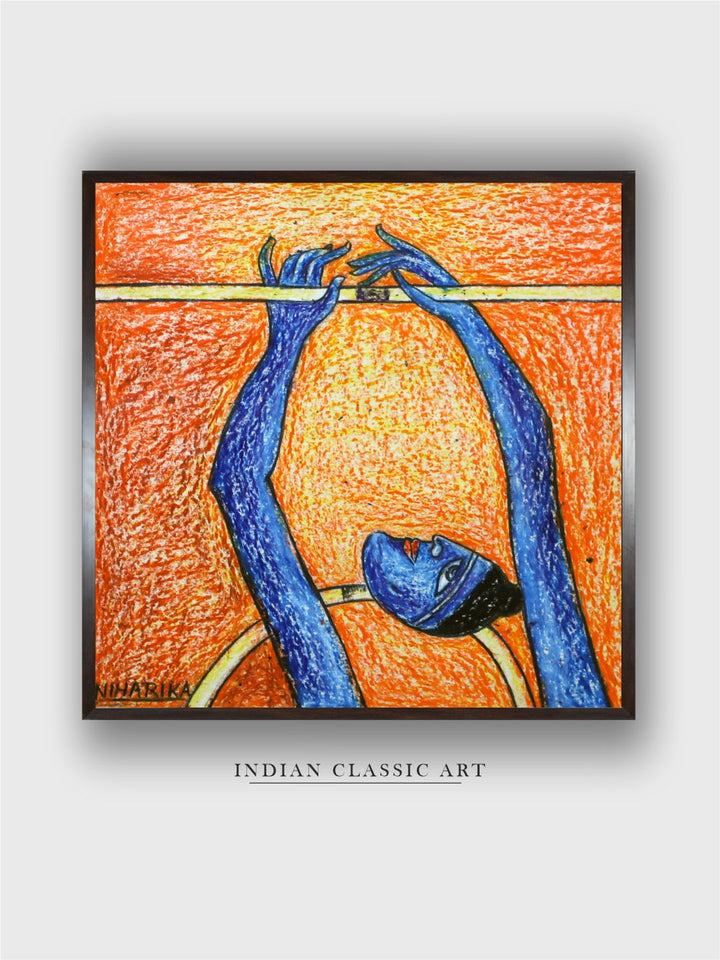 "Indian Folk Painting Wall Art''