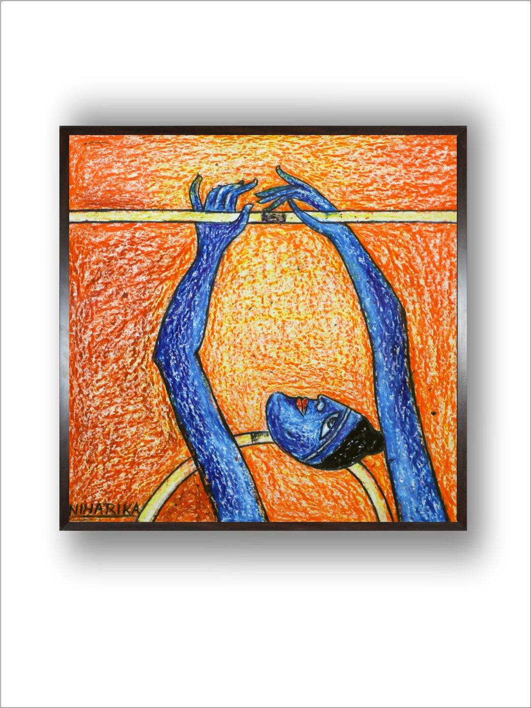 "Indian Folk Painting Wall Art''