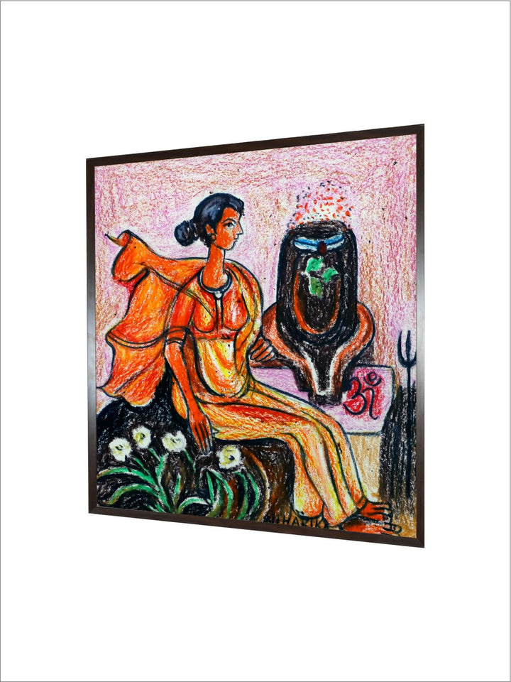 "Indian Folk Painting Wall Art''