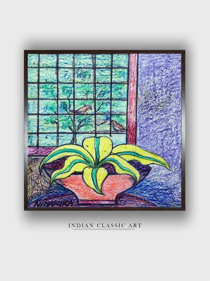 "Indian Folk Painting Wall Art''