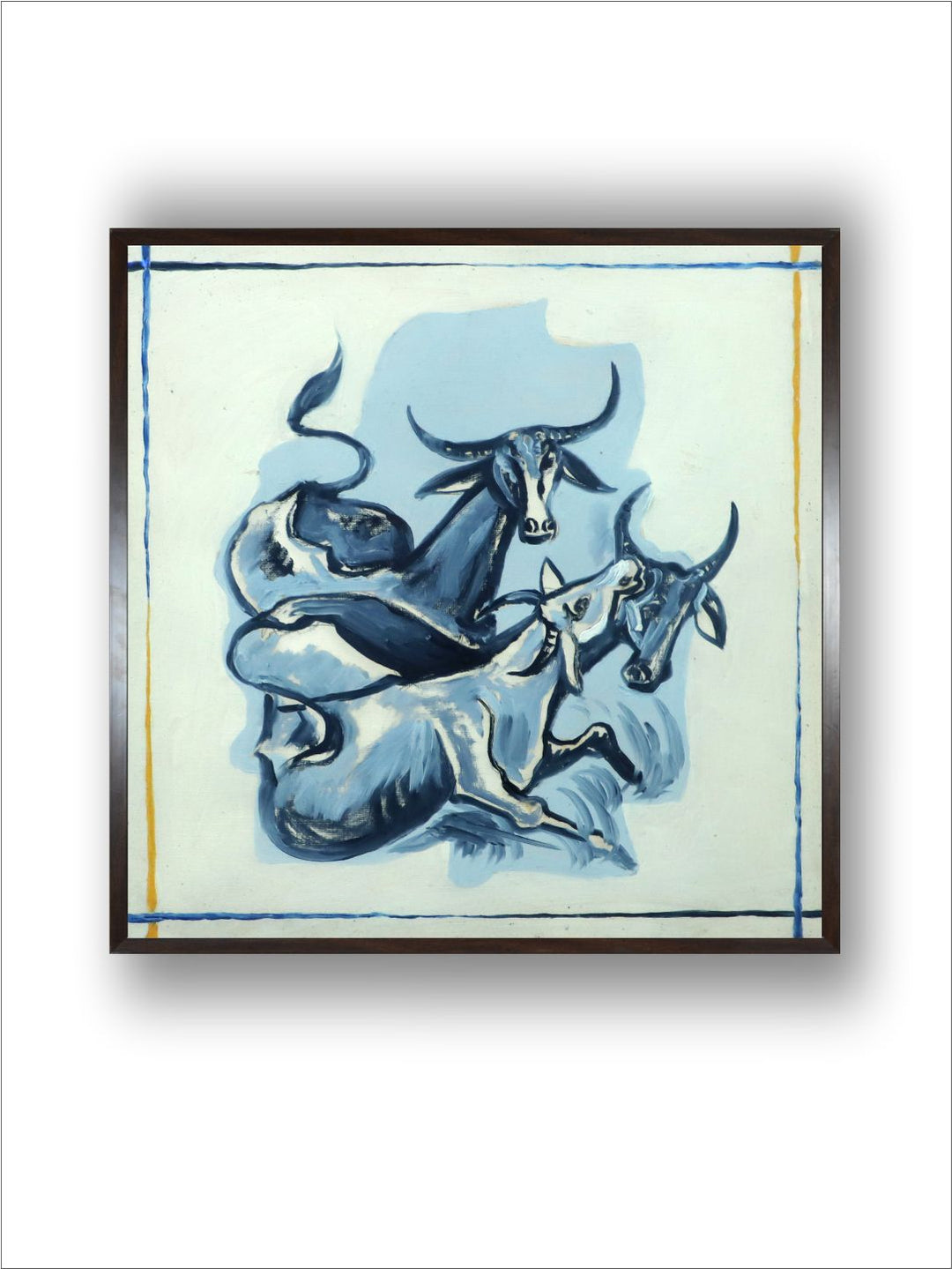"Indian Folk Painting Wall Art''