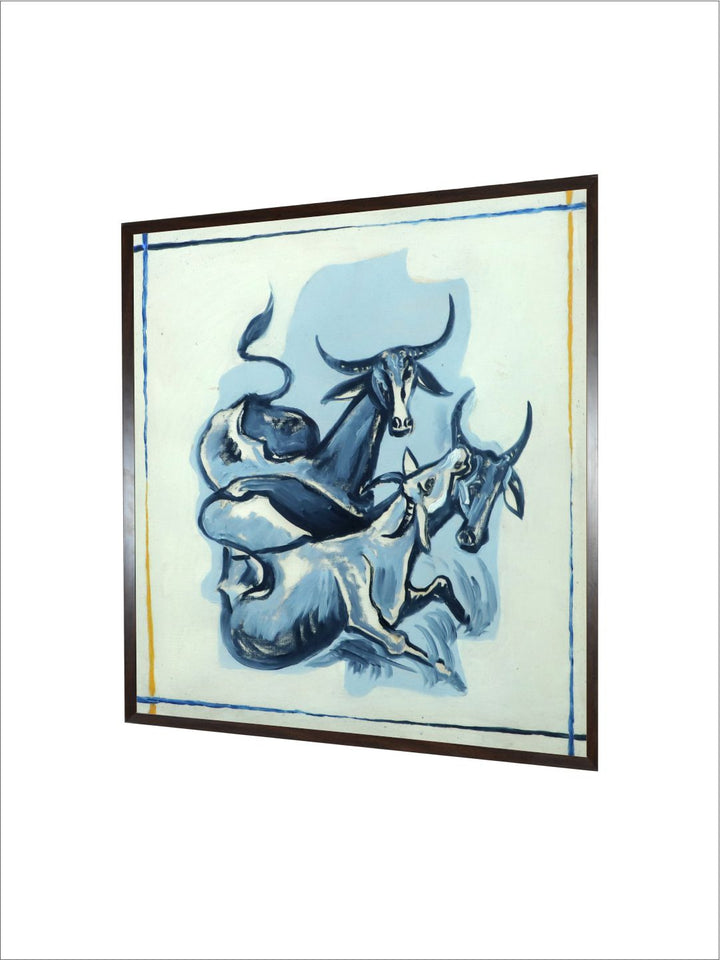 "Indian Folk Painting Wall Art''