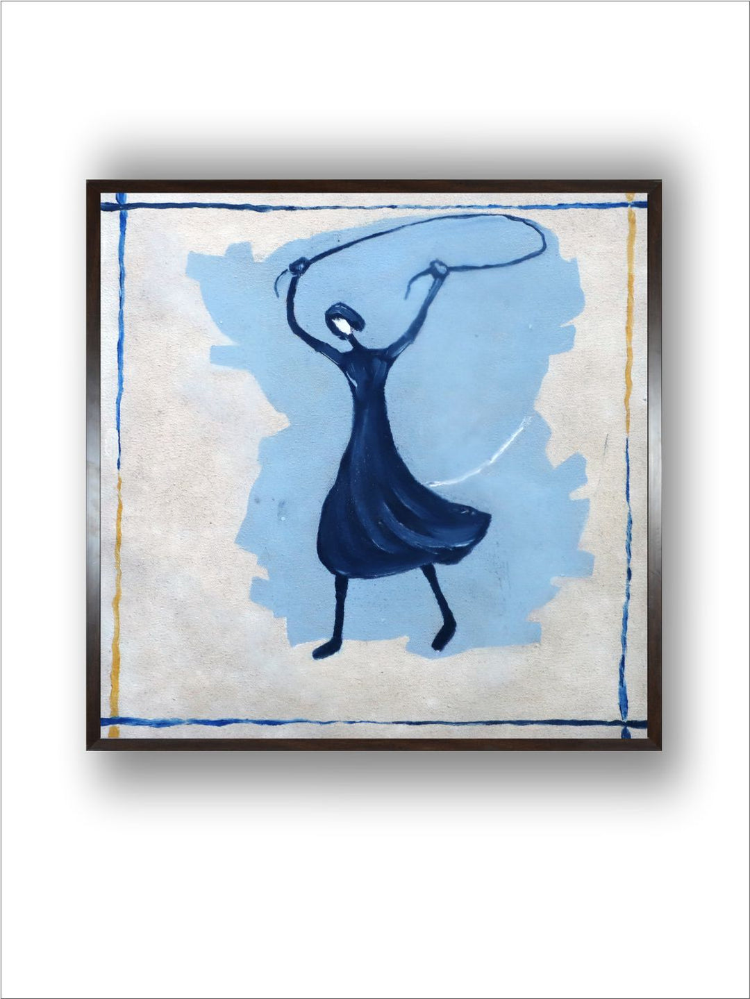 "Indian Folk Painting Wall Art''