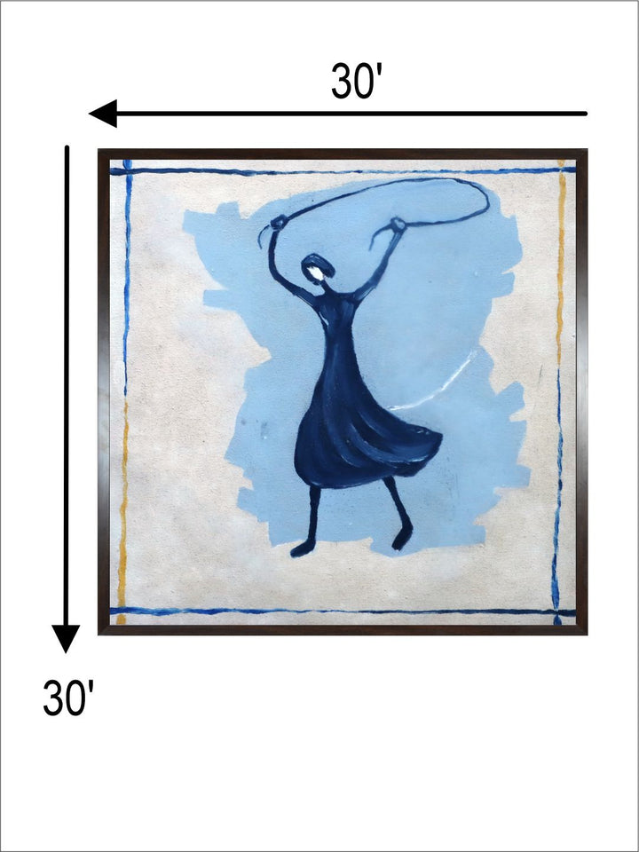 "Indian Folk Painting Wall Art''
