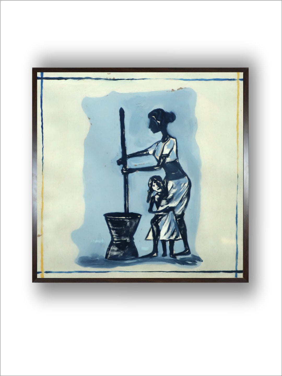 "Indian Folk Painting Wall Art''
