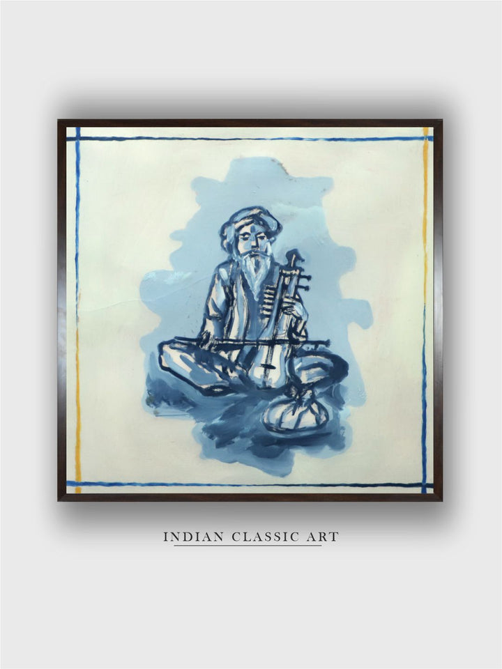 "Indian Folk Painting Wall Art''