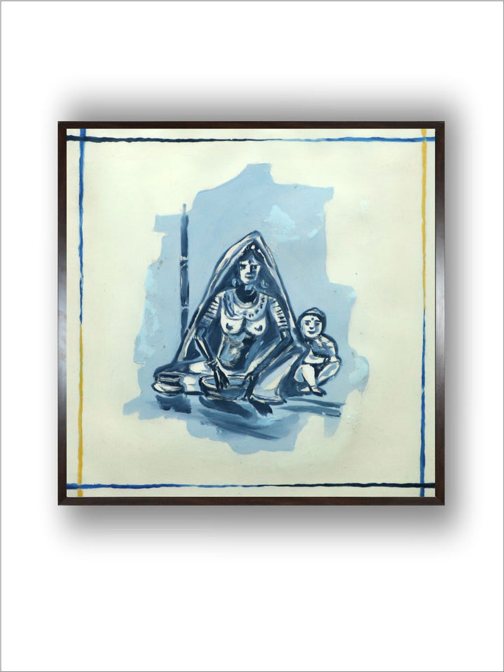 "Indian Folk Painting Wall Art''