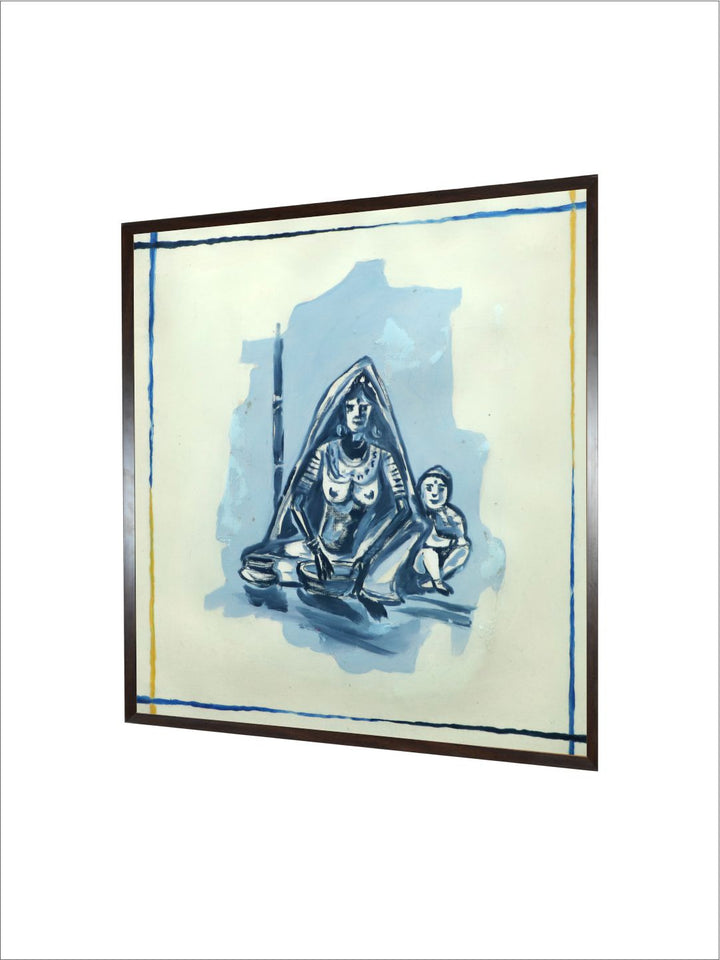 "Indian Folk Painting Wall Art''