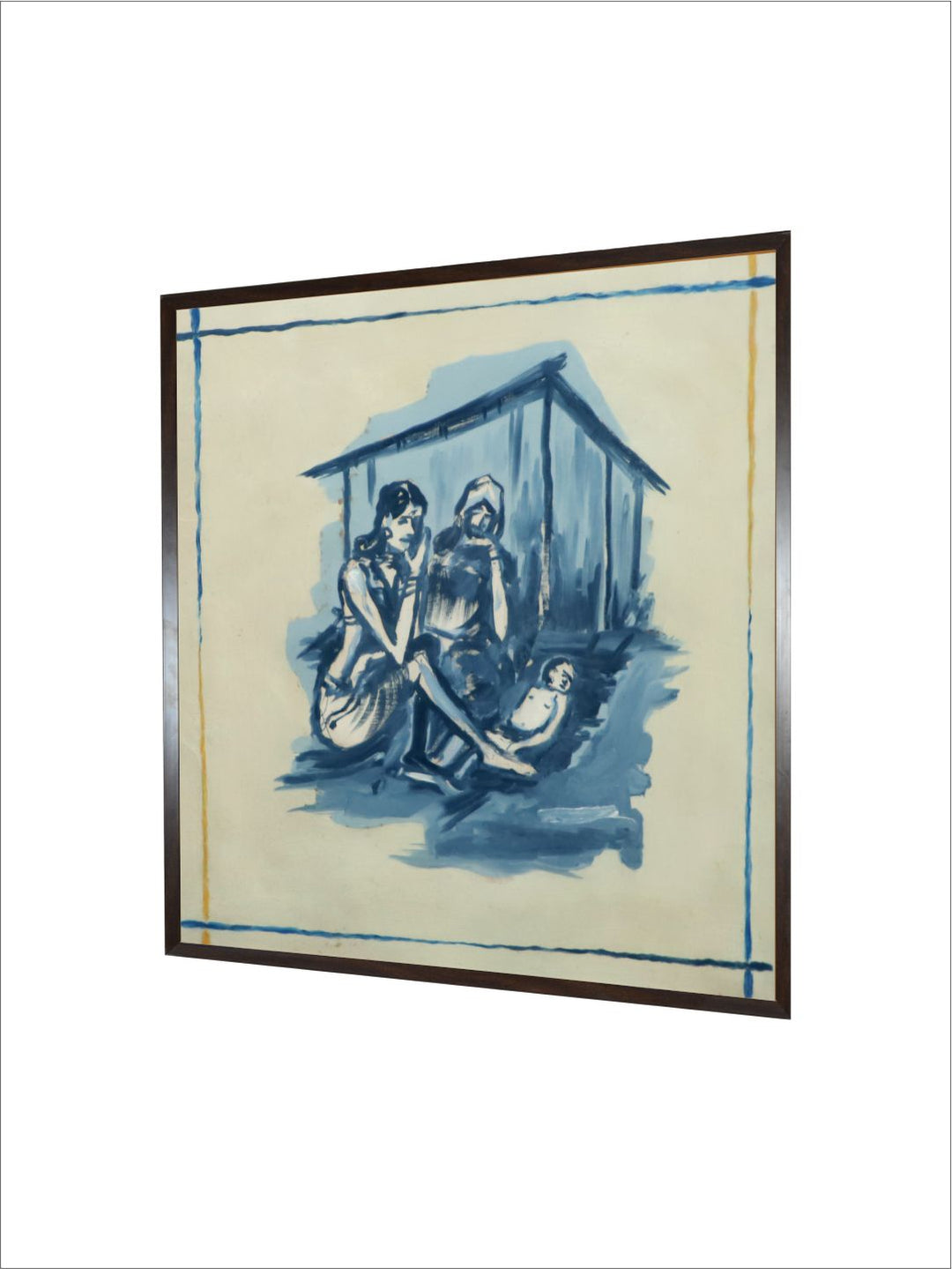 "Indian Folk Painting Wall Art''