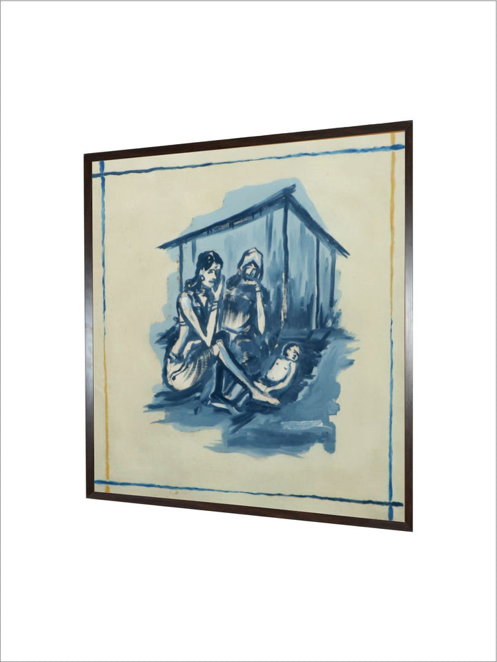 "Indian Folk Painting Wall Art''