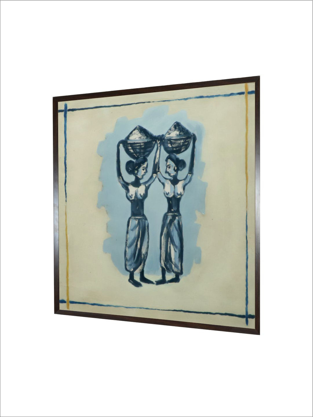 "Indian Folk Painting Wall Art''