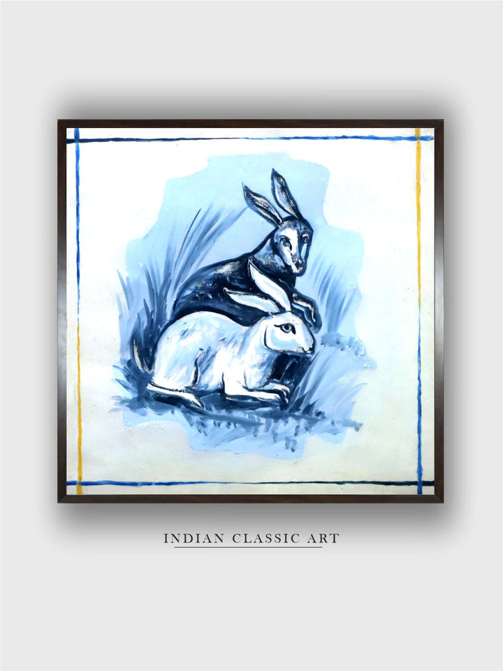 "Indian Folk Painting Wall Art''