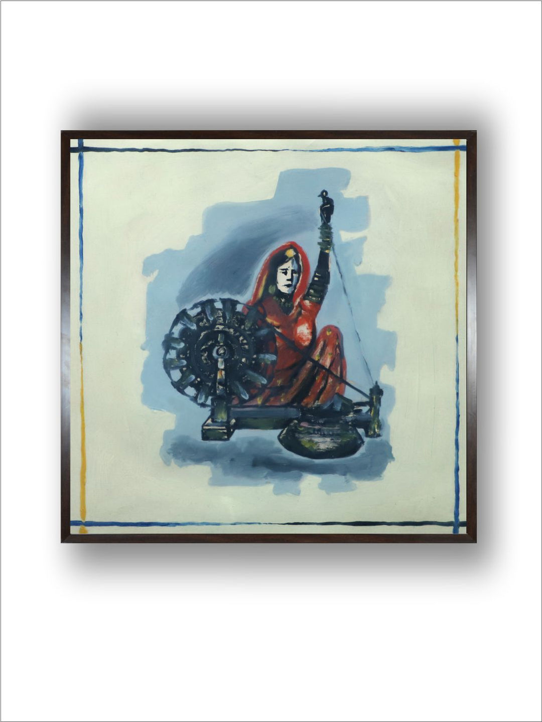 "Indian Folk Painting Wall Art''