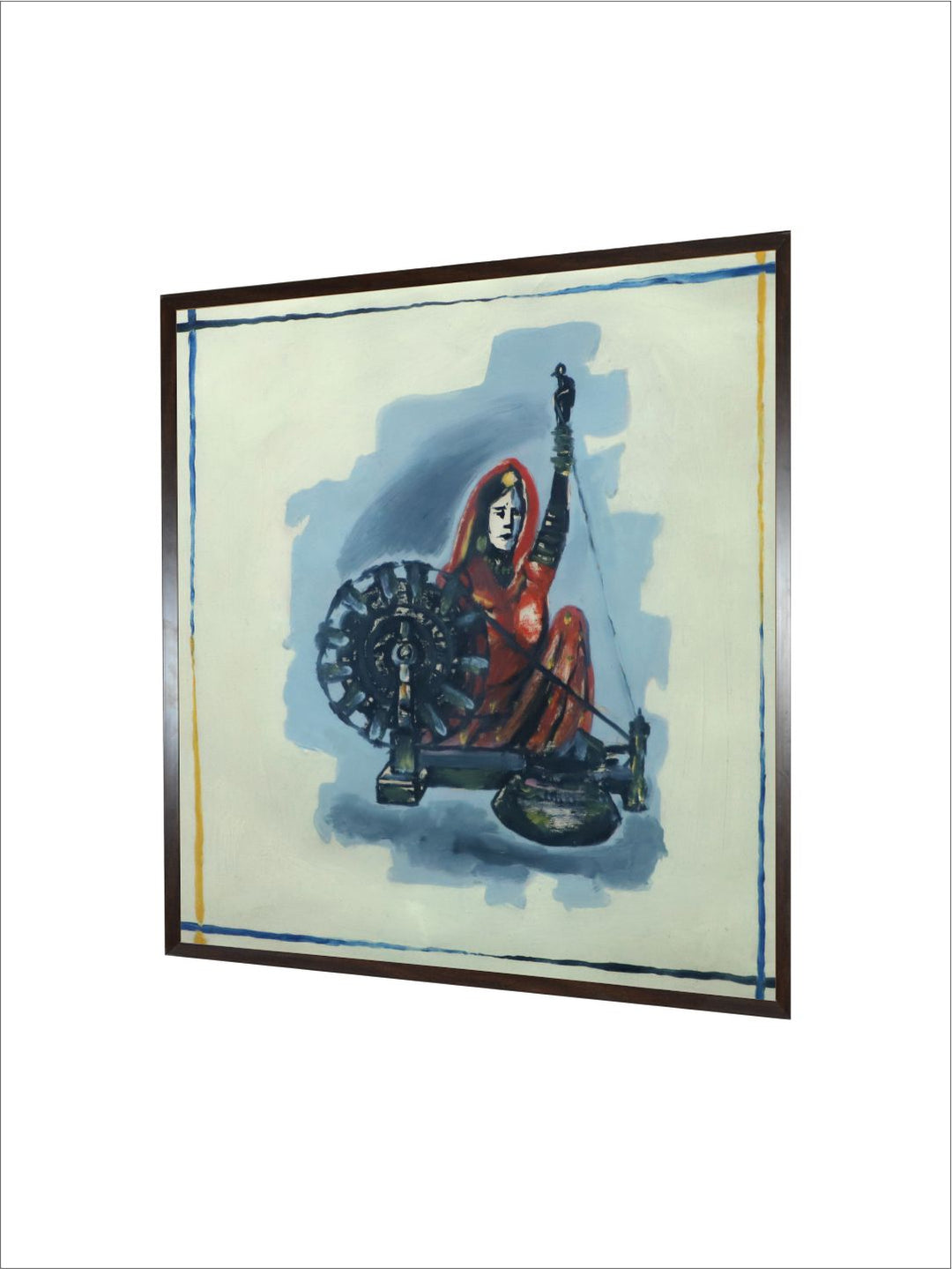 "Indian Folk Painting Wall Art''