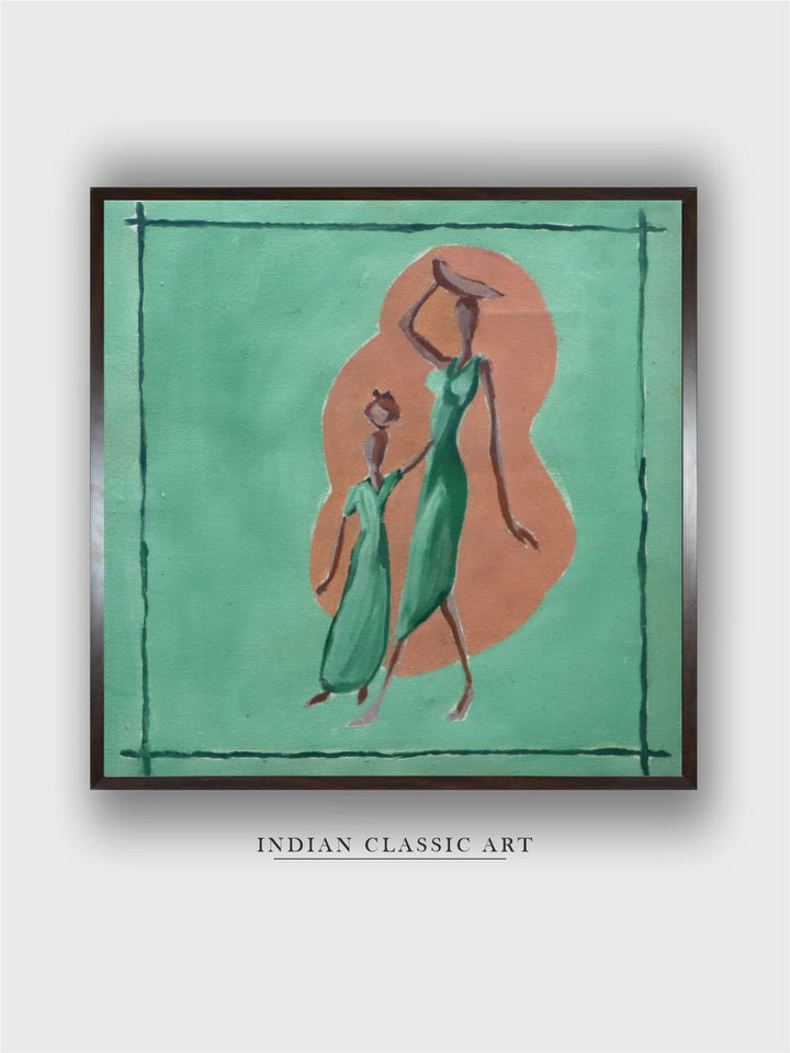 "Indian Folk Painting Wall Art''