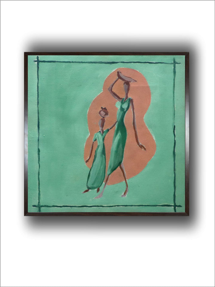 "Indian Folk Painting Wall Art''
