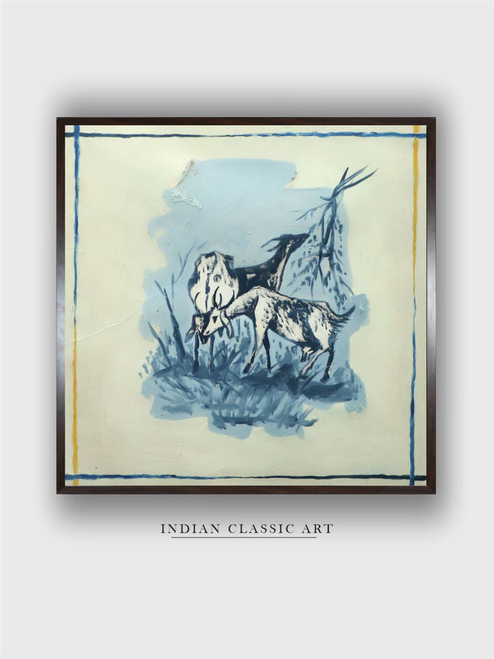 "Indian Folk Painting Wall Art''