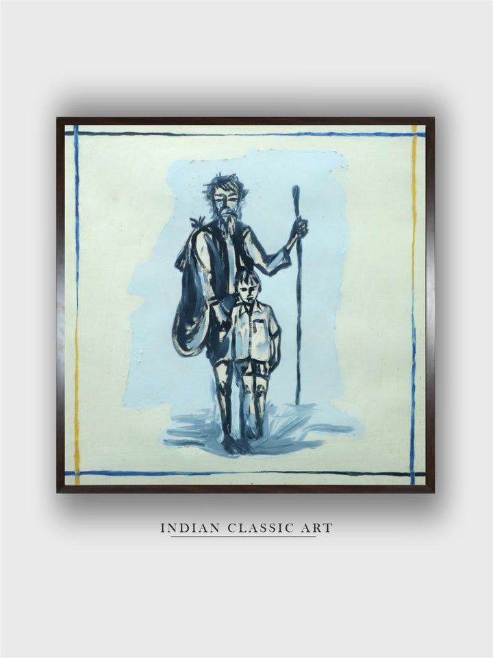"Indian Folk Painting Wall Art''