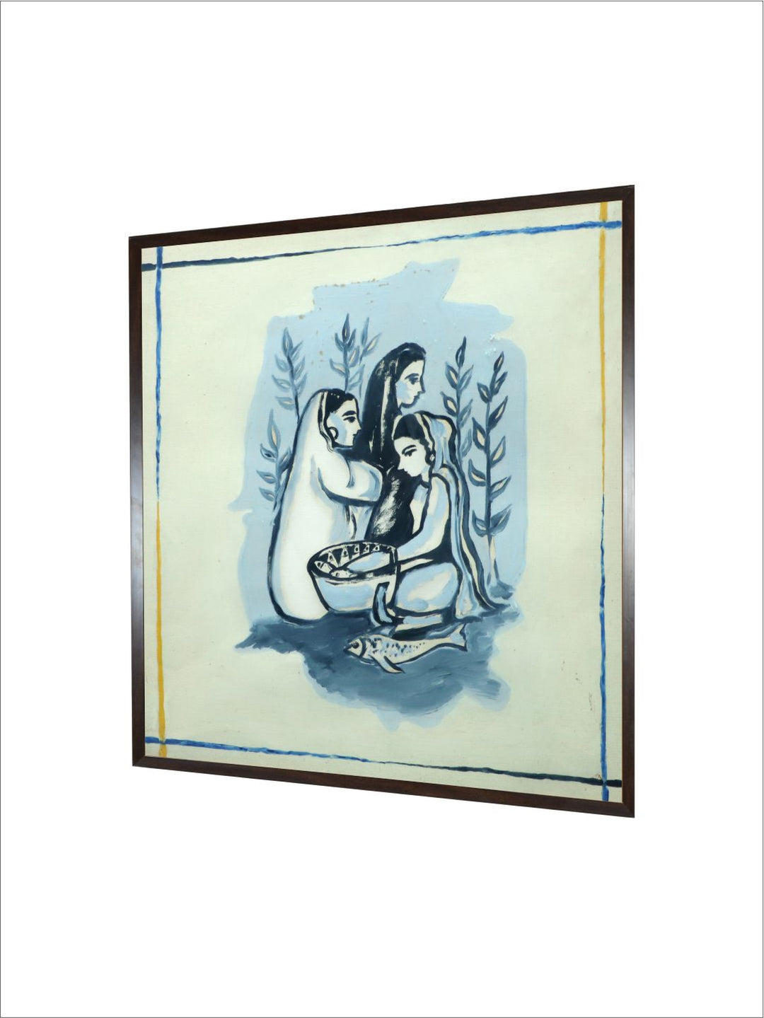 "Indian Folk Painting Wall Art''