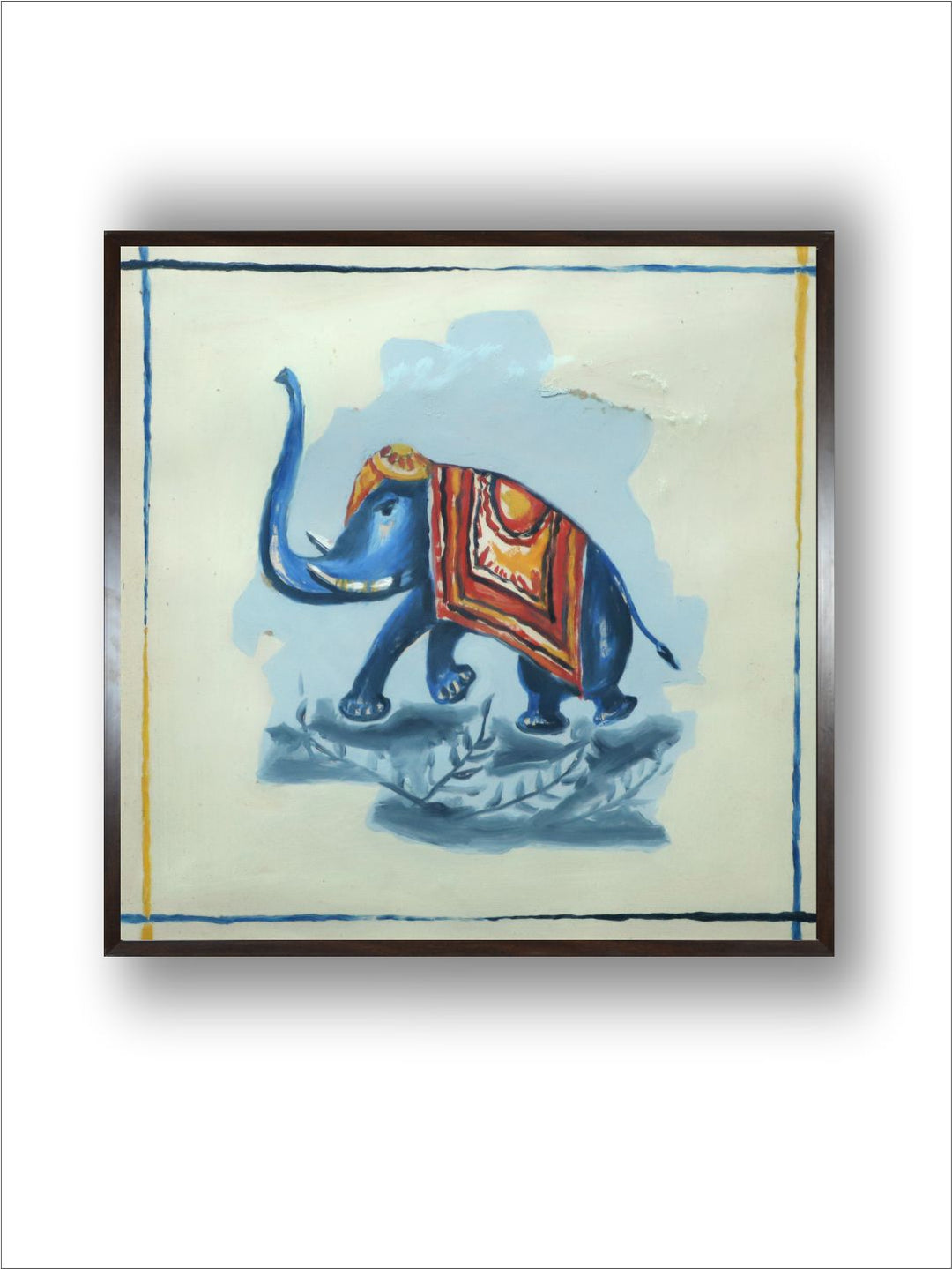 "Indian Folk Painting Wall Art''