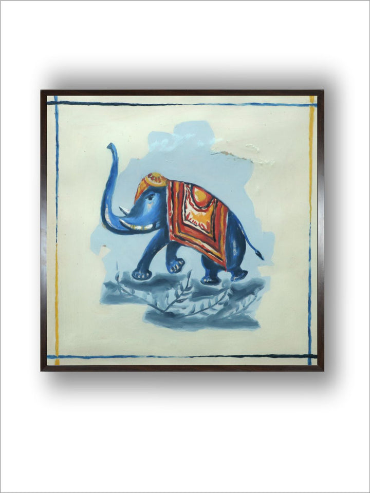 "Indian Folk Painting Wall Art''