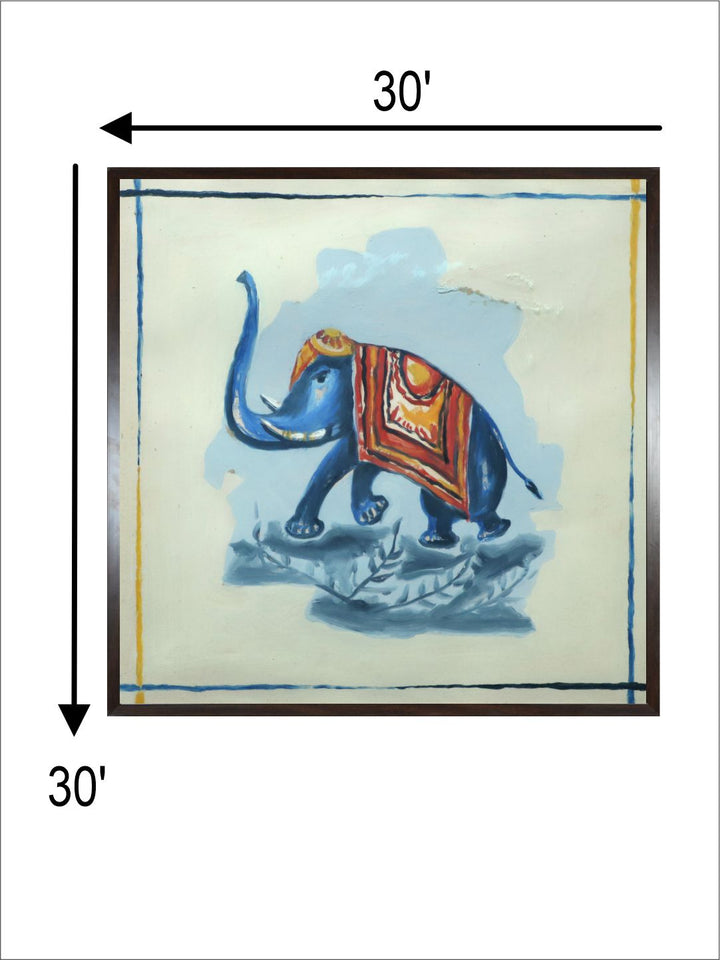 "Indian Folk Painting Wall Art''