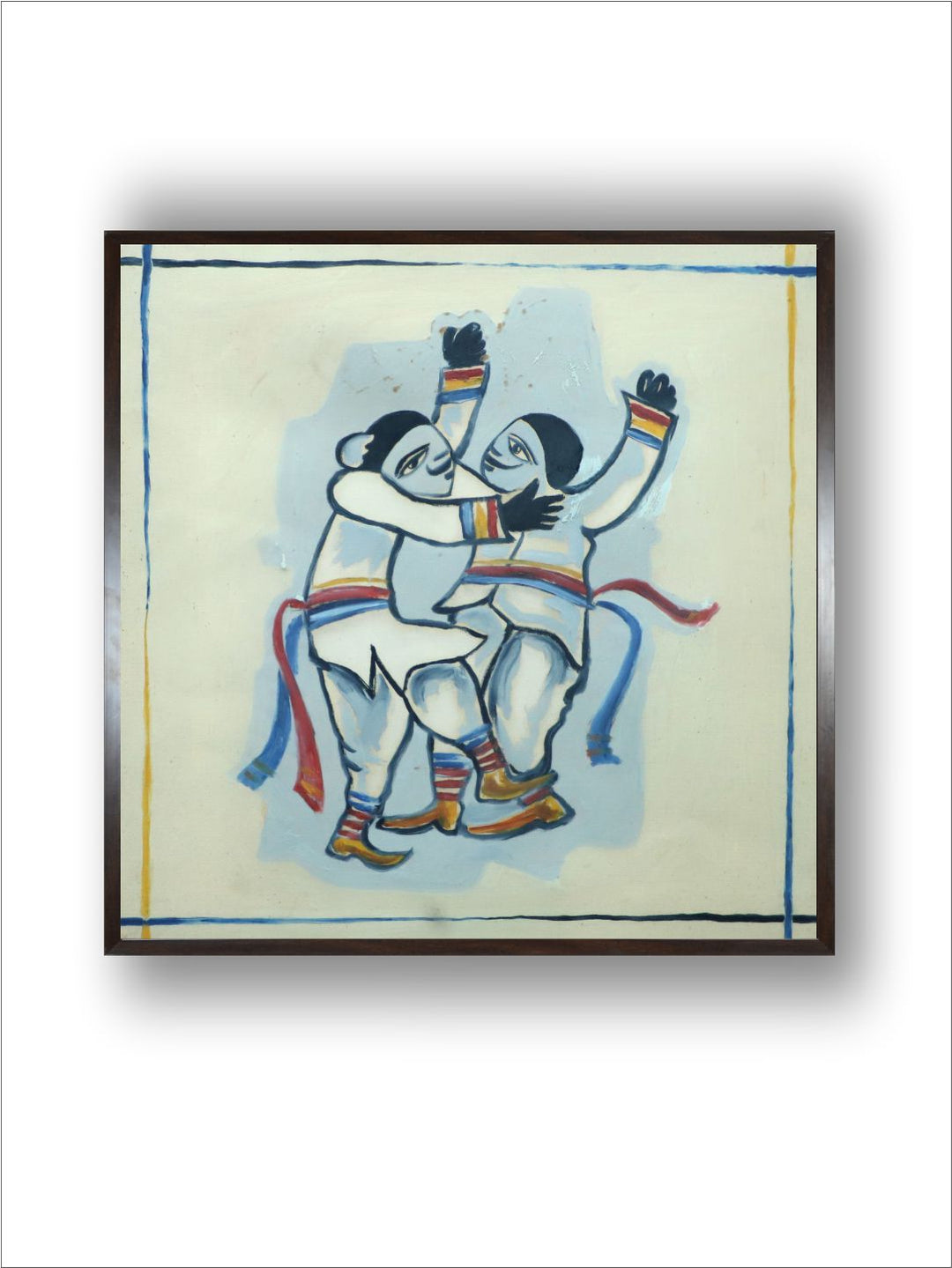 "Indian Folk Painting Wall Art''