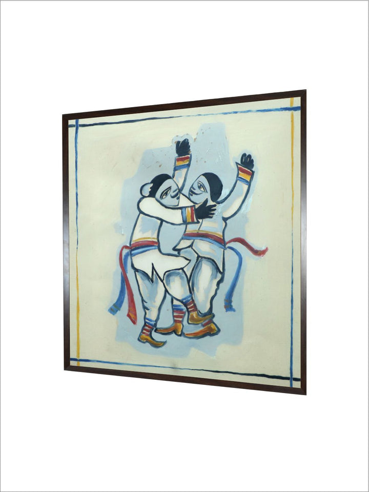 "Indian Folk Painting Wall Art''