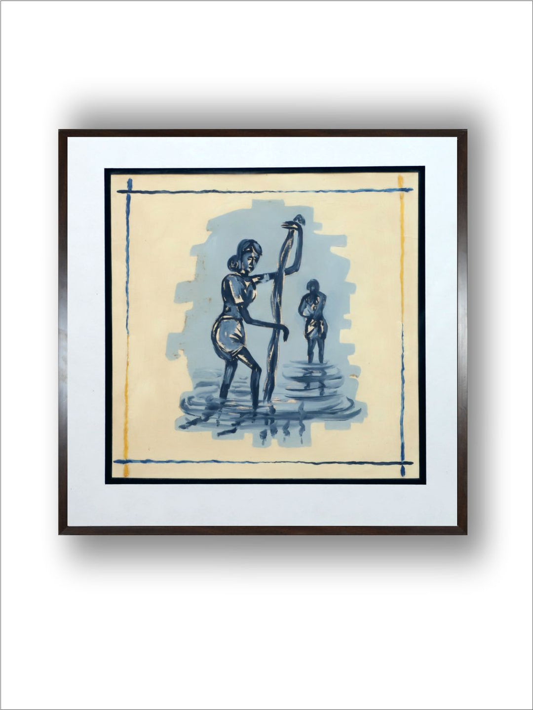 "Indian Folk Painting Wall Art''
