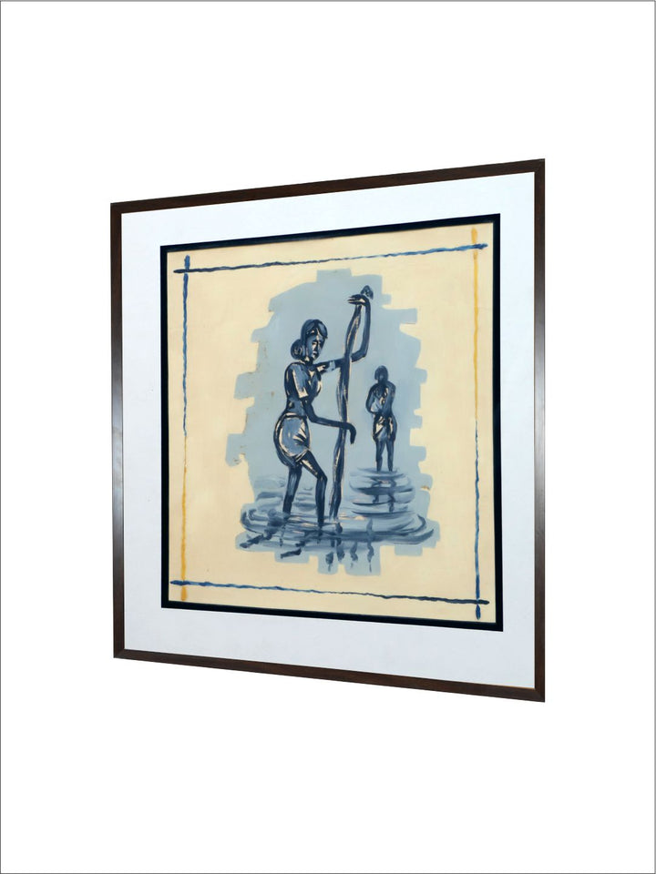 "Indian Folk Painting Wall Art''