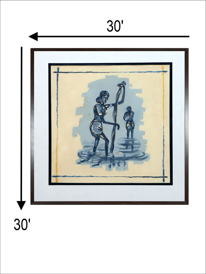 "Indian Folk Painting Wall Art''