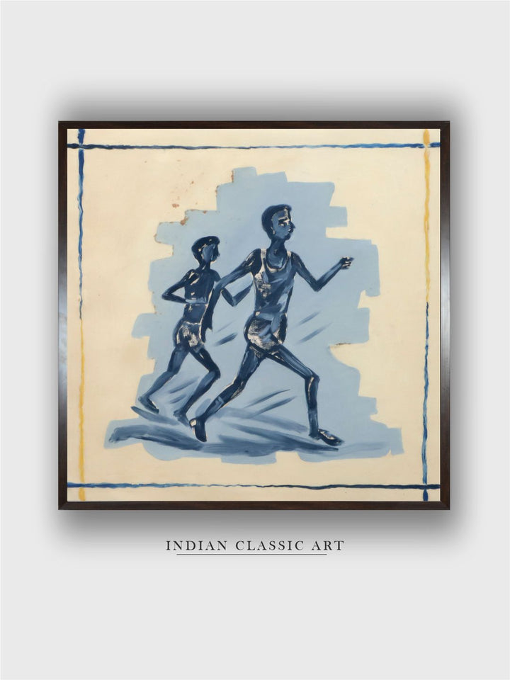 "Indian Folk Painting Wall Art''