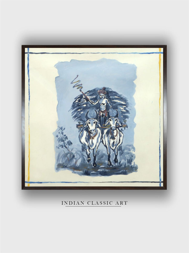"Indian Folk Painting Wall Art''