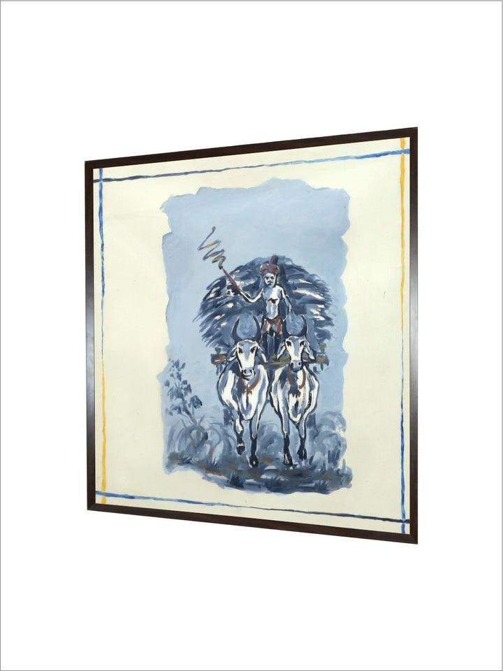 "Indian Folk Painting Wall Art''
